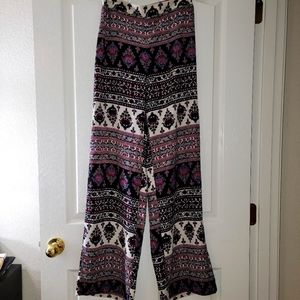 NWOT Ajrakh Print Wide Leg Pants